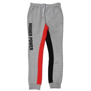 Size Medium Premium Garage Higher Power Men's  Jogger Pants Gray